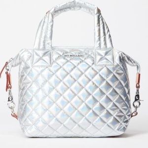 MZ Wallace Hologram Metallic Mini Sutton Bag
